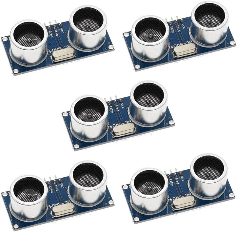 ACEIRMC HC-SR04 Ultrasonic Sensor Distance Module for Arduino UNO MEGA2560 Nano Robot XBee ZigBee (5pcs) - Image 1
